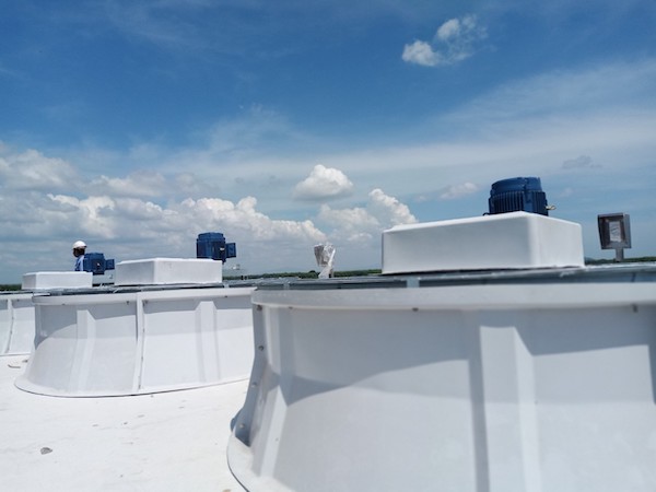 Dự án lắp đặt tháp giải nhiệt tại Long An