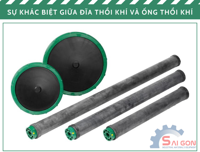 Sự khác biệt giữa đĩa phân phối khí và ống phân phối khí