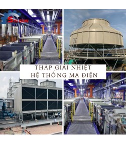 Ứng dụng tháp giải nhiệt trong hệ thống mạ điện và xử lý bề mặt kim loại