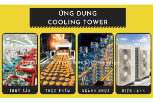 Tháp giải nhiệt nước công nghiệp-water cooling tower chính hãng chất lượng thiết bị công nghiệp sài gòn