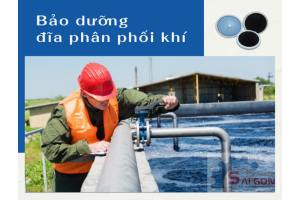 Vệ sinh, bảo trì và bảo dưỡng đĩa phân phối khí