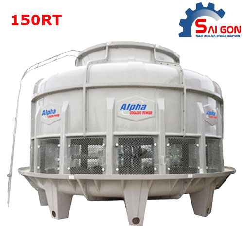 Tháp giải nhiệt alpha 150RT thiết bị công nghiệp sài gòn