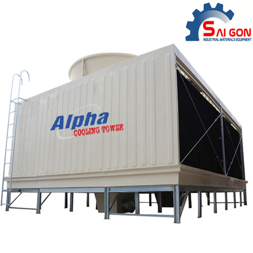 Tháp giải nhiệt alpha vuông 500Rt thiết bị công nghiệp sài gòn 001