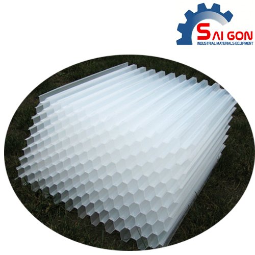 Tấm lắng lamen nhựa PP D50