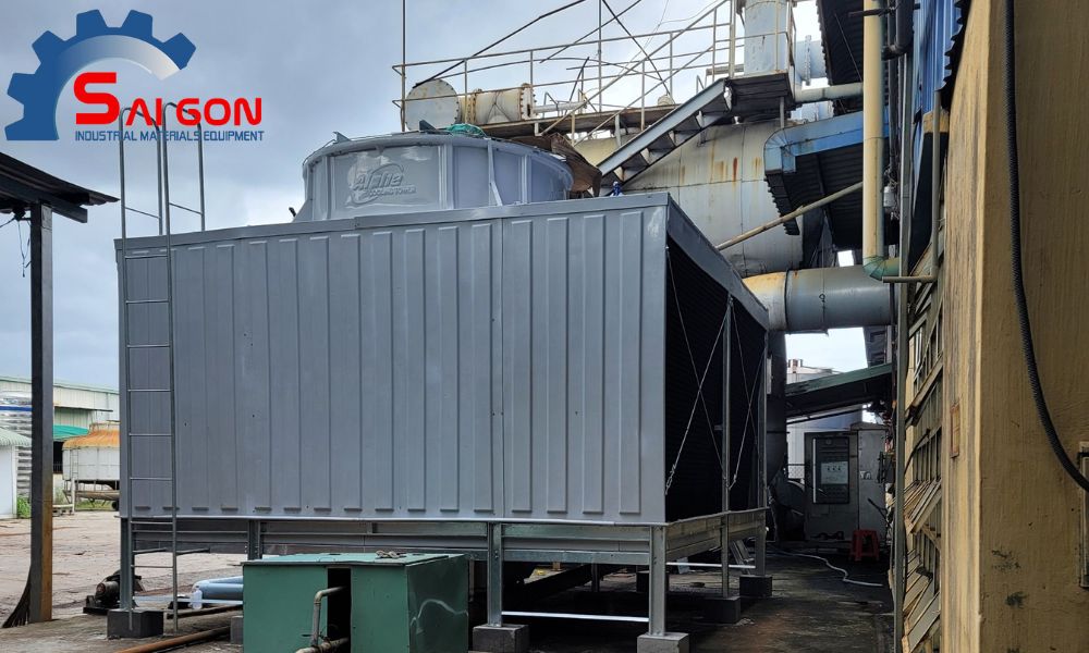 Tháp giải nhiệt alpha vuông 200rt hiệu suất cao thiết bị công nghiệp sài gòn 01