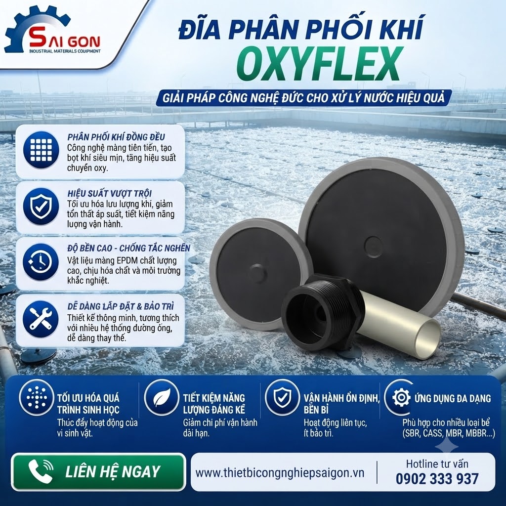 Đĩa phân phối khí Oxyflex chính hãng Đức giá rẻ