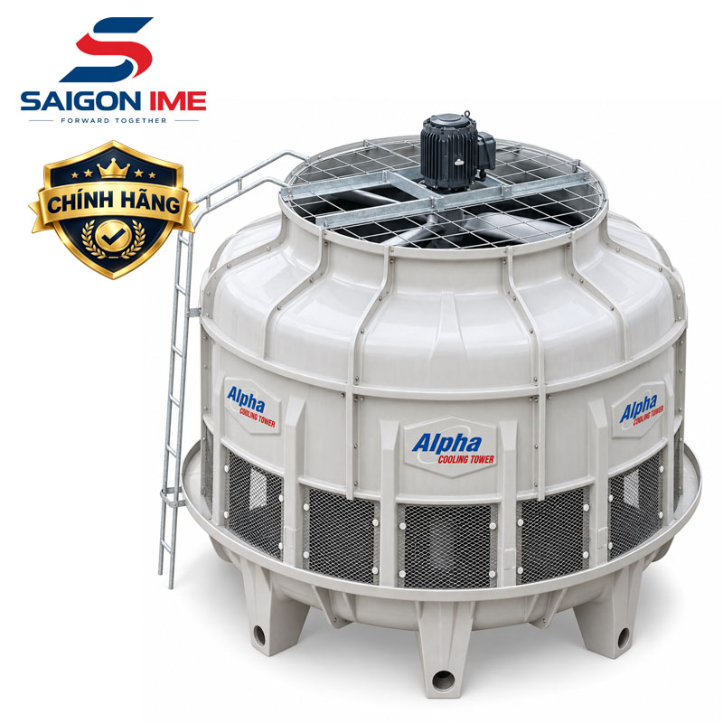 tháp giải nhiệt tròn alpha 150rt bán tại thiết bị công nghiệp sài gòn