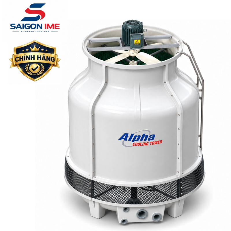 tháp giải nhiệt alpha 40rt loại tròn bán chính hãng tại thiết bị công nghiệp sài gòn