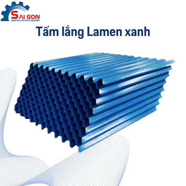 Tấm lắng lamen xanh