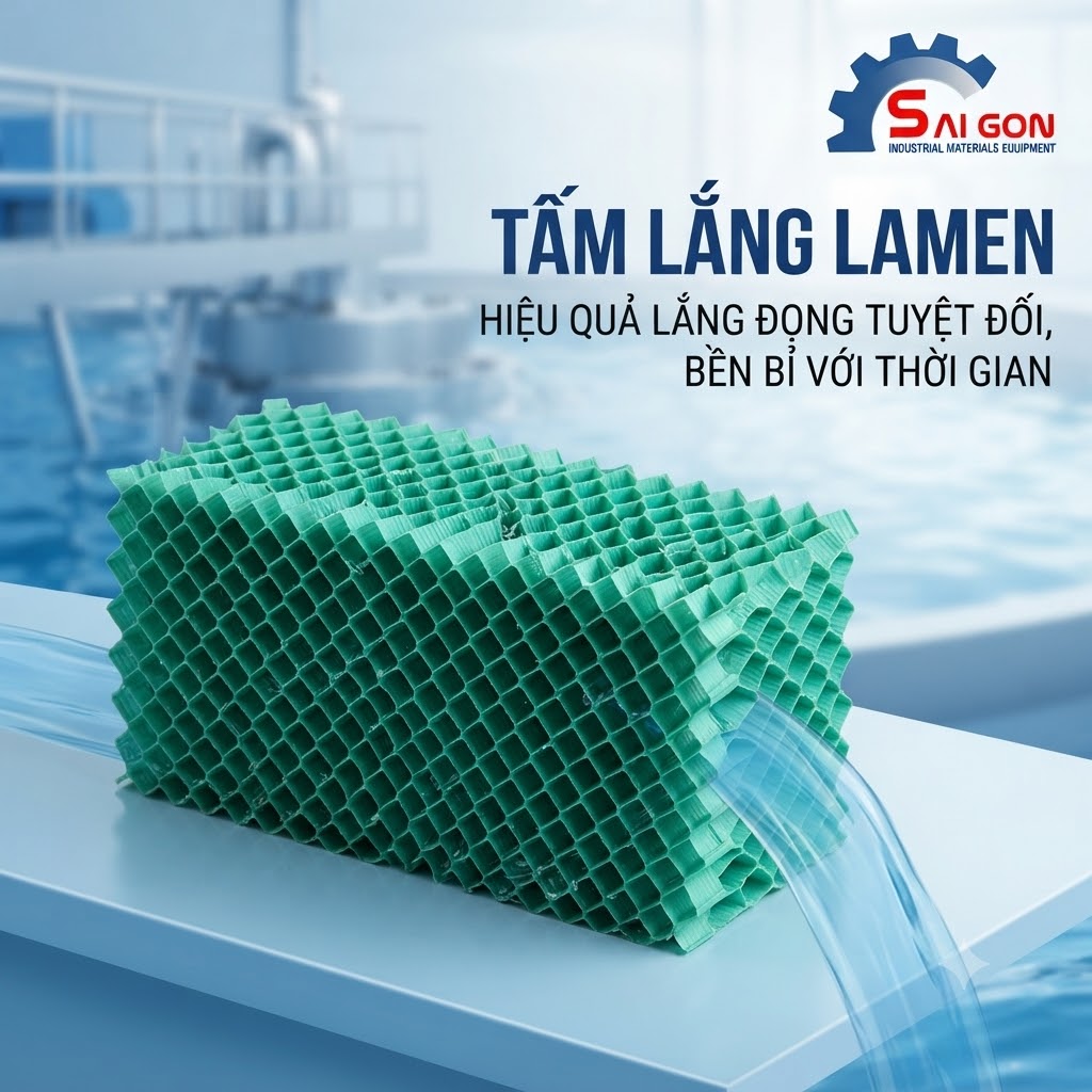 tấm lắng giải nhiệt nước