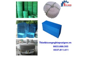 tấm tản nhiệt pvc cho tháp giải nhiệt thiết bị công nghiệp sài gòn