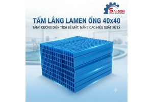 Tấm lắng lamen ống 40x40 lamela chất lượng cao thiết bị công nghiệp Sài Gòn