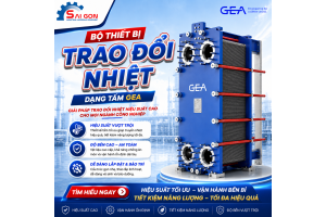 thiết bị trao đổi nhiệt dạng tấm gea chính hãng