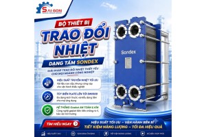bộ trao đổi nhiệt sondex dạng tấm