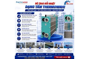 Bộ trao đổi nhiệt Thermowave - Thermoline Plate Heat Exchanger