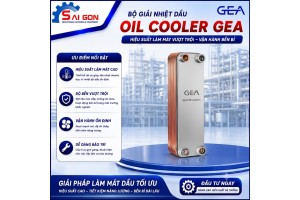 Bộ làm mát dầu thuỷ lực oil cooler gea