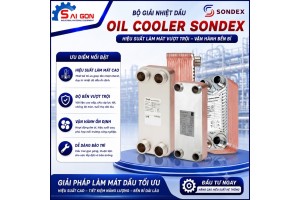 Bộ làm mát dầu oil cooler sondex