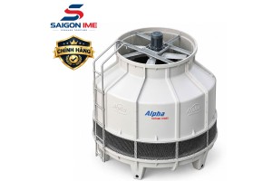 tháp giải nhiệt tròn alpha 100rt chính hãng tại thiết bị công nghiệp sài gòn