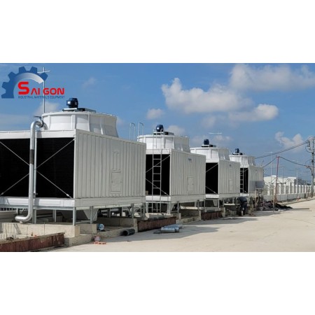 tháp giải nhiệt alpha vuông 300Rt thiết bị công nghiệp sài gòn