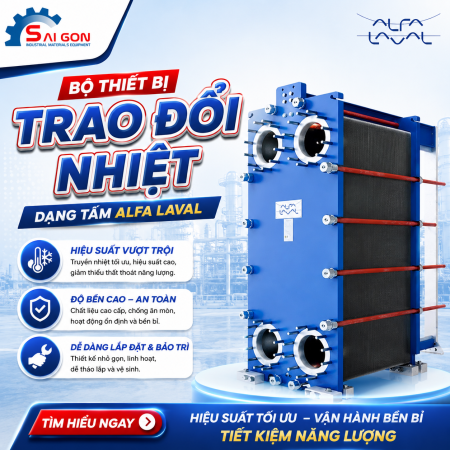 thiết bị trao đổi nhiệt dạng tấm alfa laval 011