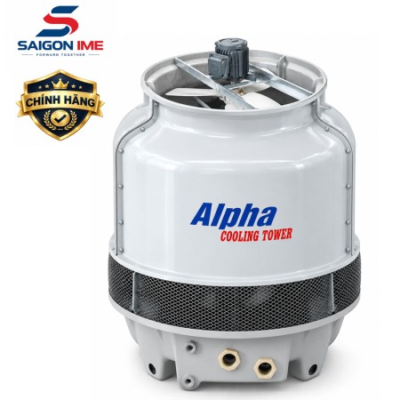 tháp giải nhiệt alpha 25RT loại tròn chính hãng alpha tại công ty cổ phần vật tư thiết bị công nghiệp sài gòn