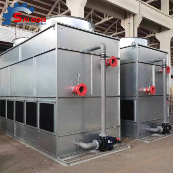 Hệ thống Th&aacute;p giải nhiệt k&iacute;n trong Nh&agrave; m&aacute;y