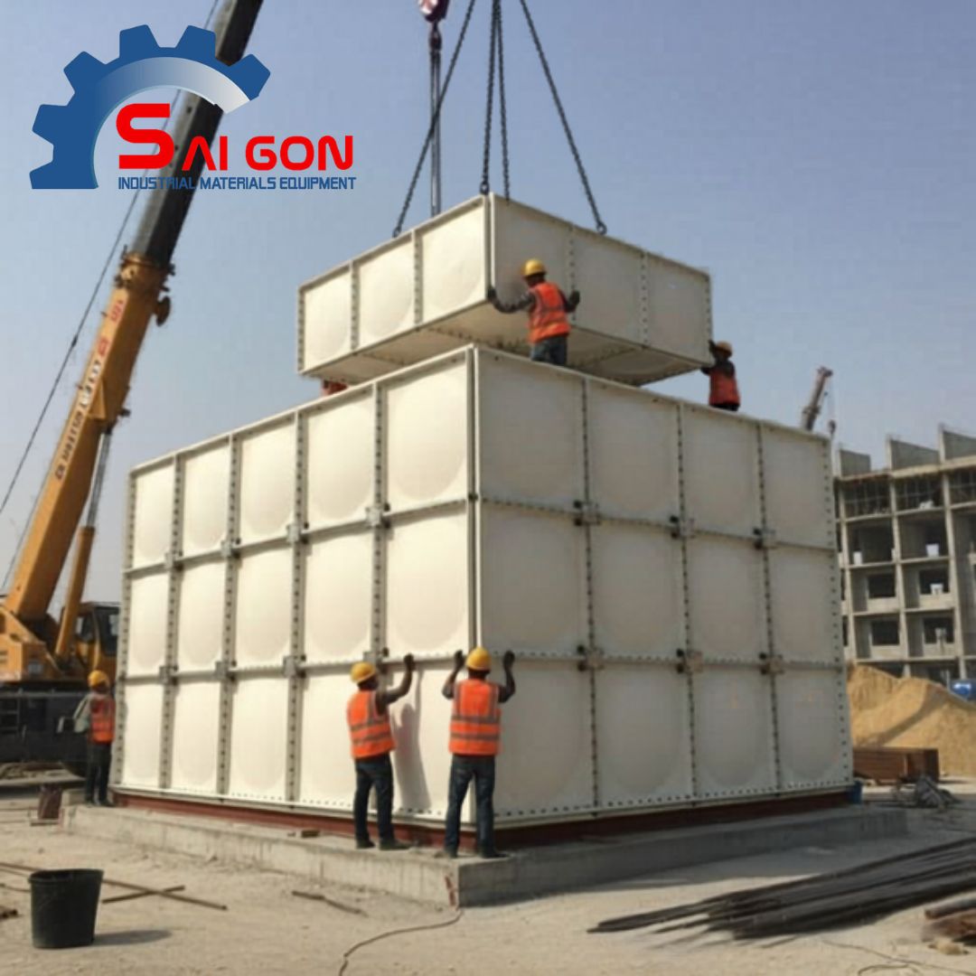 Lắp đặt bồn composite gi&aacute; rẻ, ch&iacute;nh h&atilde;ng