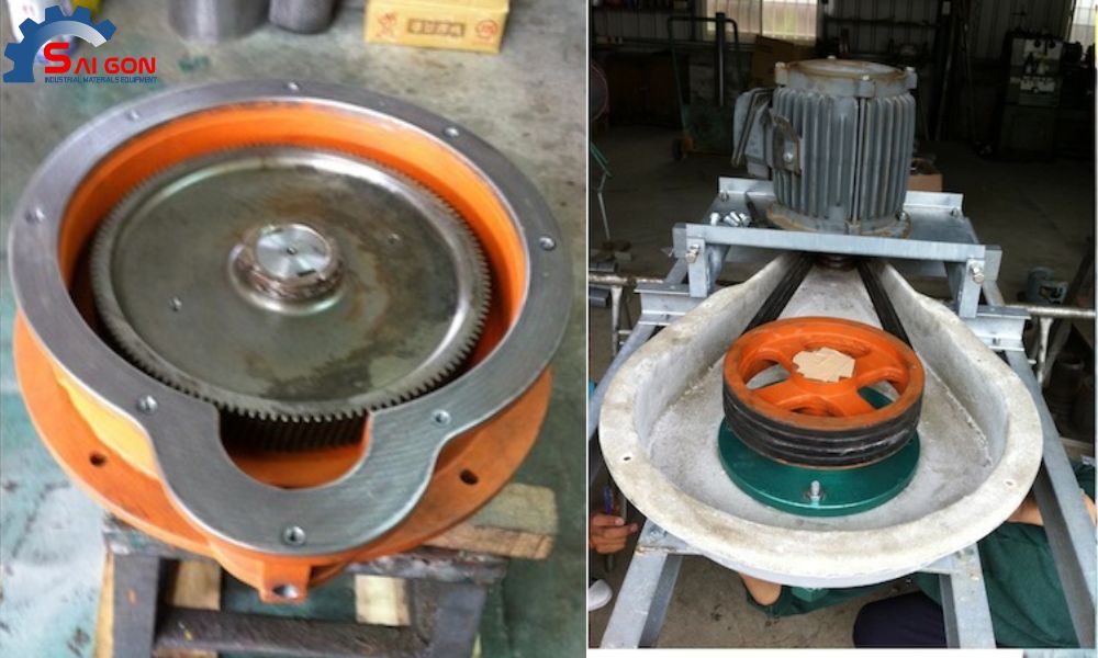 Cấu tạo của hộp giảm tốc tháp giải nhiệt