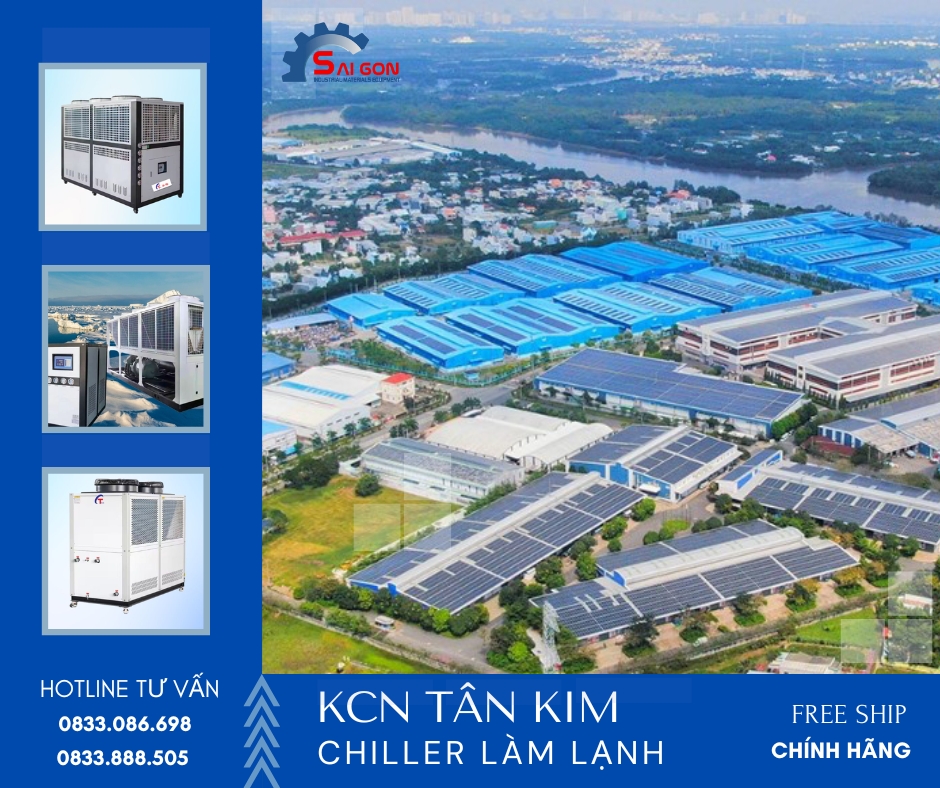 Hệ thống Chiller tại KCN T&acirc;n Kim