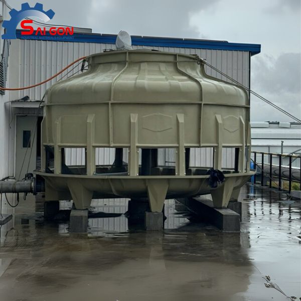 Tháp giải nhiệt lắp đặt bởi Thiết Bị Công Nghiệp Sài Gòn