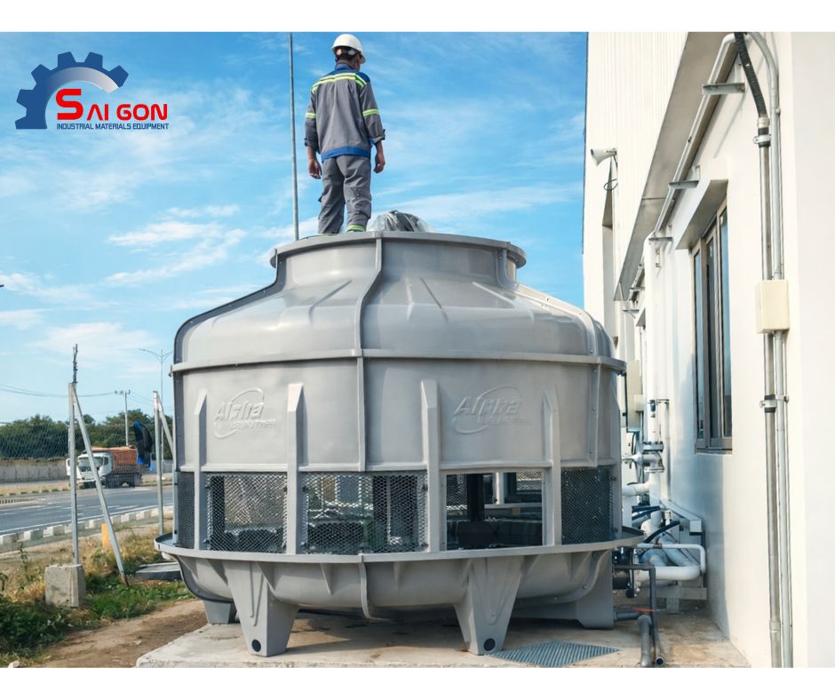 Ảnh thực tế của Th&aacute;p giải nhiệt Alpha 125RT