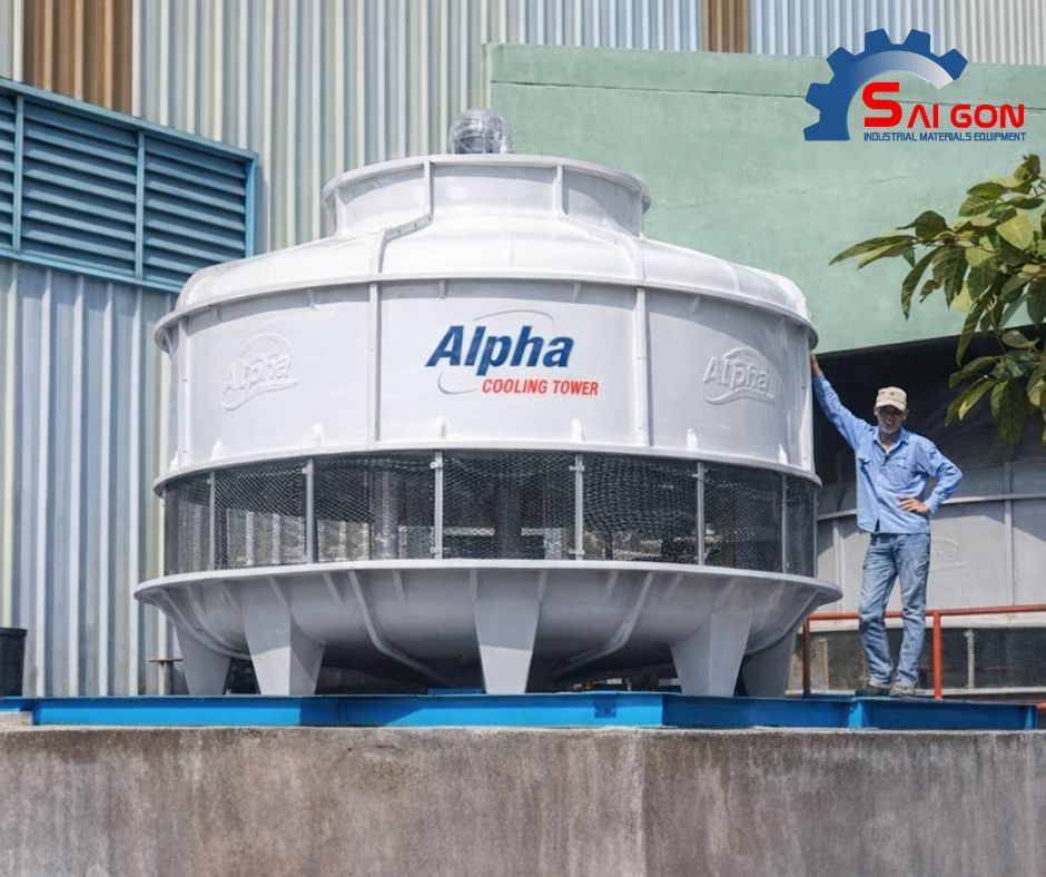Th&aacute;p giải nhiệt Alpha 125RT thực tế