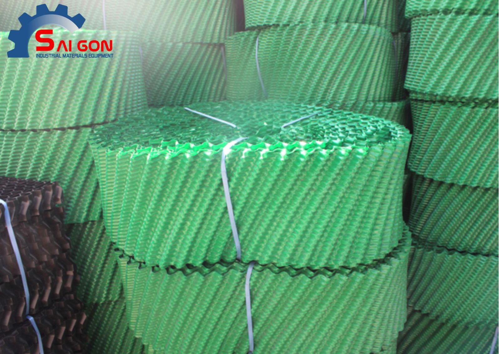 Tấm Tản Nhiệt PVC Th&aacute;p Giải Nhiệt