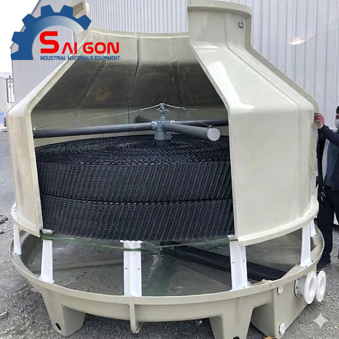 Tấm Tản Nhiệt PVC Th&aacute;p Giải Nhiệt Tr&ograve;n