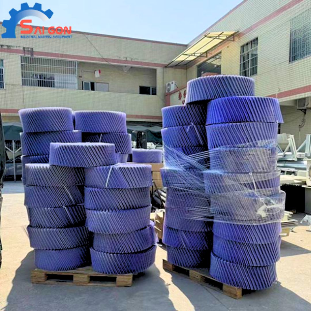Tấm Tản Nhiệt PVC Th&aacute;p Giải Nhiệt Tr&ograve;n