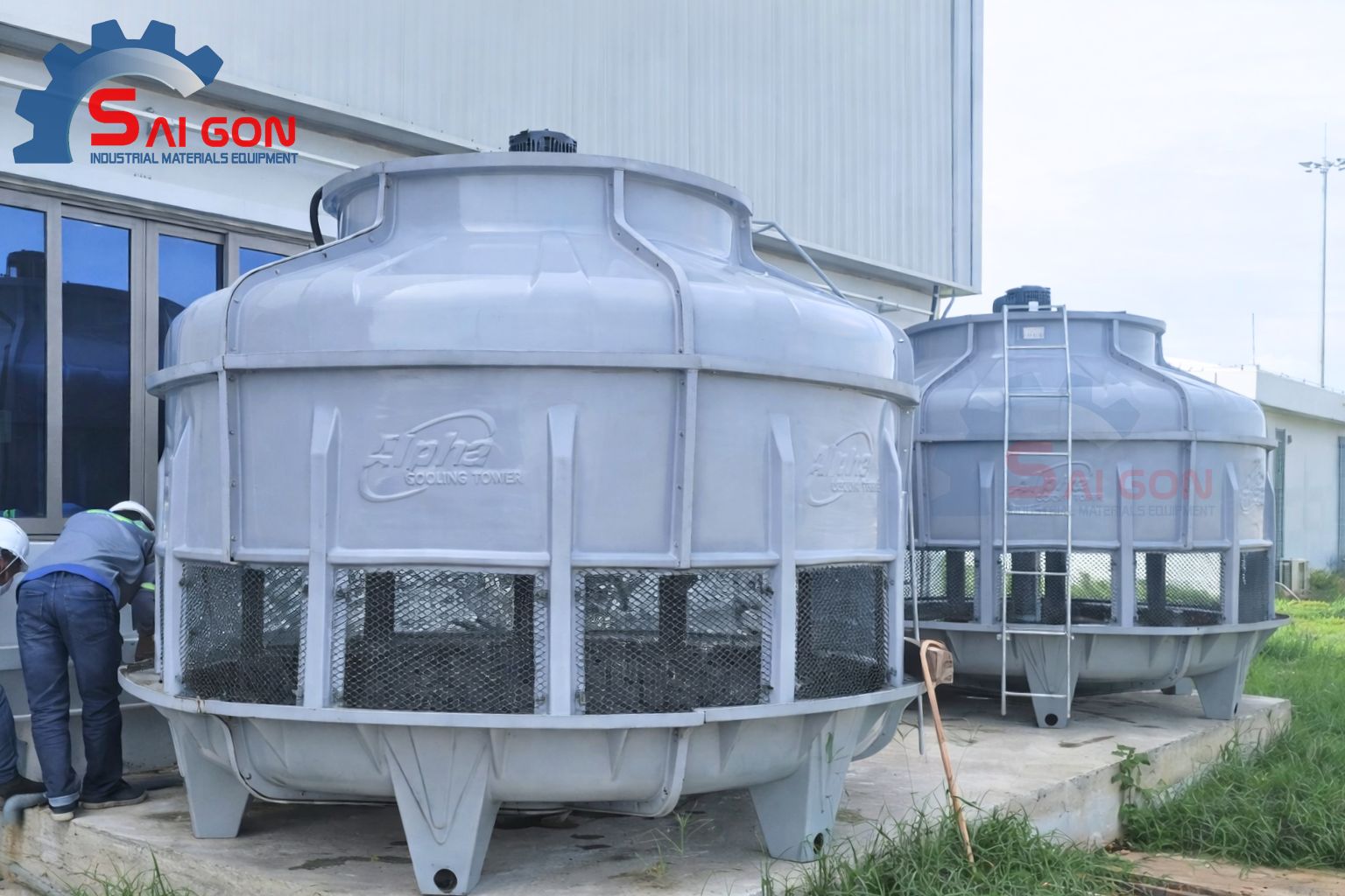 H&igrave;nh ảnh Th&aacute;p giải nhiệt Alpha 150RT thực tế