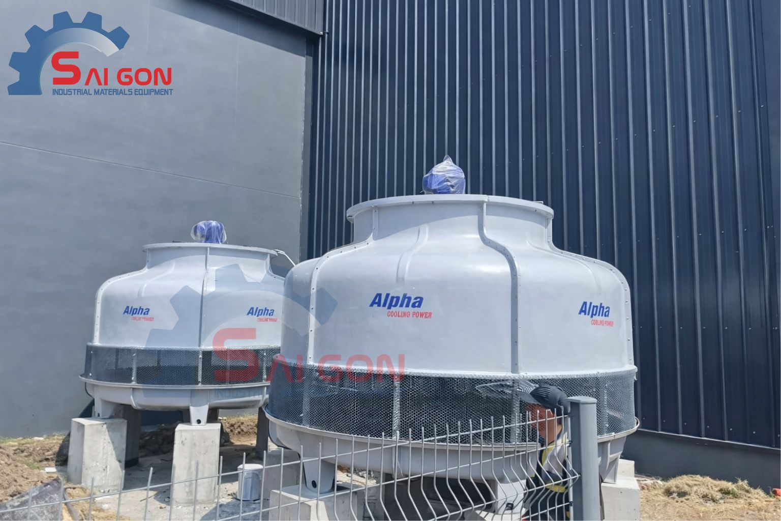 Dự &aacute;n Th&aacute;p giải nhiệt Alpha 150RT tại T&acirc;y Ninh