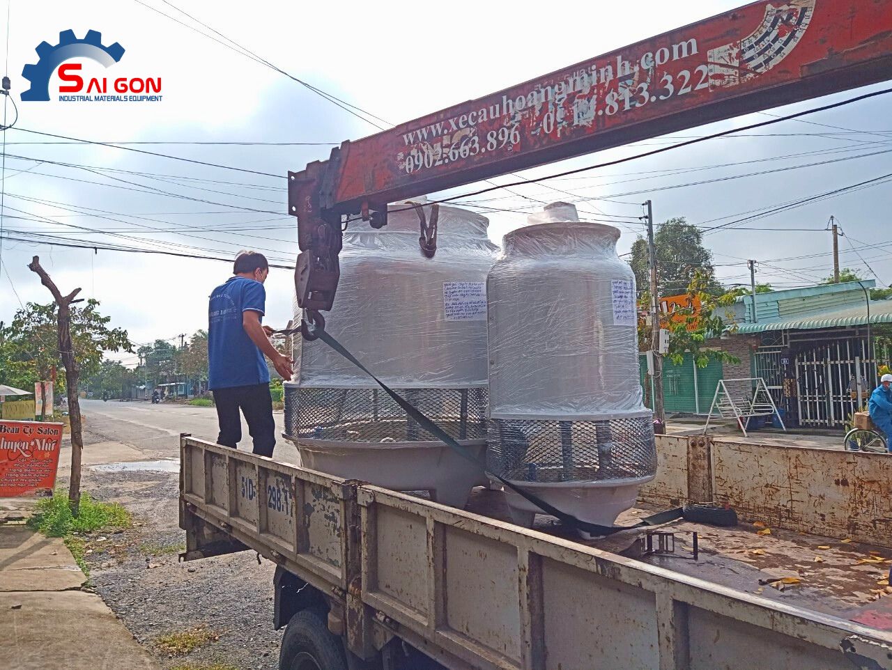 Thiết bị C&ocirc;ng nghiệp S&agrave;i G&ograve;n l&agrave; nơi mua th&aacute;p giải nhiệt tại Cần Thơ đ&aacute;ng tin cậy