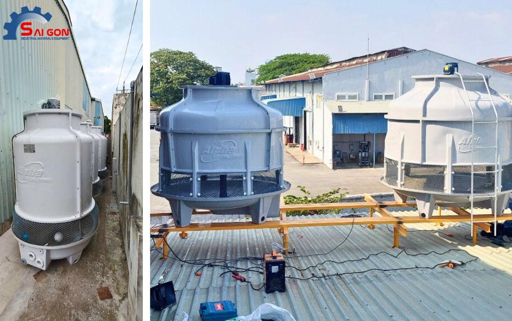 Tháp giải nhiệt tròn