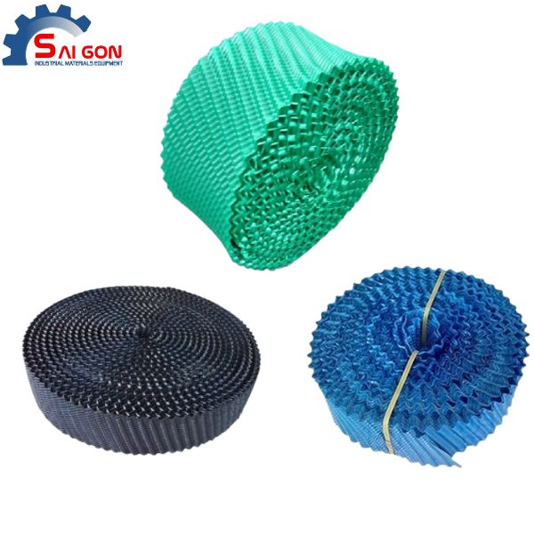 Tấm tản nhiệt PVC tháp giải nhiệt tròn