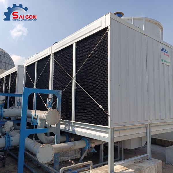  Hệ thống tháp giải nhiệt vuông