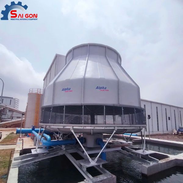 Dự án lắp đặt tháp giải nhiệt cỡ lớn