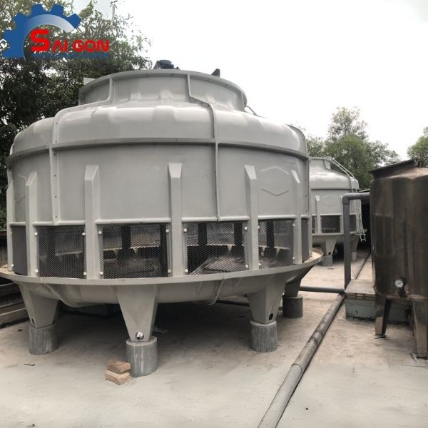 Tháp giải nhiệt thi công bởi Thiết Bị Công Nghiệp Sài Gòn
