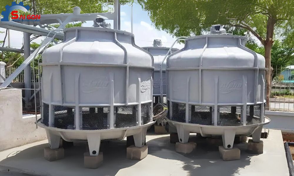 Dự án lắp đặt tháp giải nhiệt