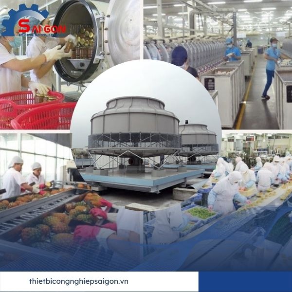 Tháp giải nhiệt cho ngành công nghệ thực phẩm