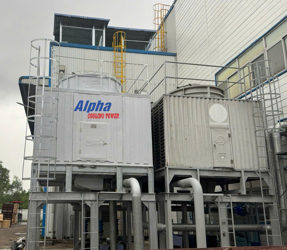 Tháp giải nhiệt alpha và các hãng tháp giải nhiệt phổi biến tại thiết bị công nghiệp sài gòn