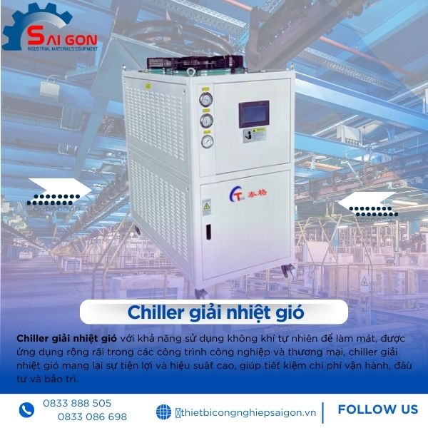 Chiller giải nhiệt gió 