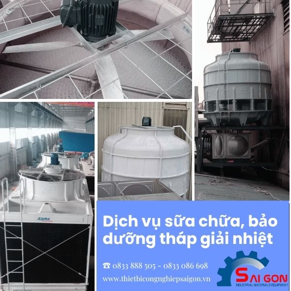 Dịch vụ sữa chữa, bảo dưỡng tháp giải nhiệt