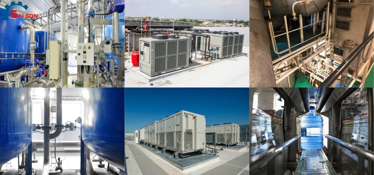 Ứng dụng của Chiller giải nhiệt gió cho ngành nhựa