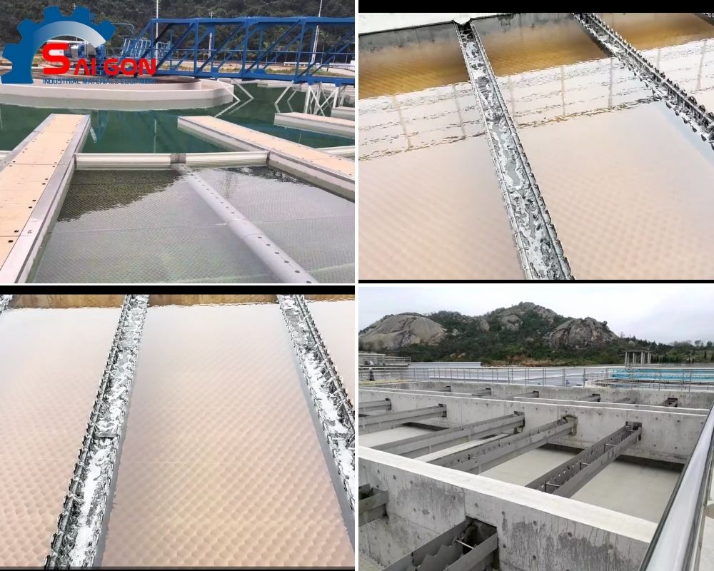 Ứng dụng của tấm lắng Lamen tại Bình Phước